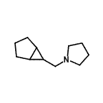 CAS#: 23809-48-5, 1-(Bicyclo[3.1.0]Hex-6-Ylmethyl)Pyrrolidine