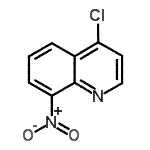 CAS 登录号：23833-99-0， 4-氯-8-硝基喹啉