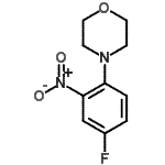 CAS#: 238418-75-2, 4-(4-Fluoro-2-Nitrophenyl)Morpholine