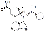 CAS 登录号：2385-87-7， [(8b)-9,10-二去氢-6-甲基麦角灵-8-基](1-吡咯烷基)-甲酮