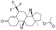 CAS#: 2386-05-2, (6a,17b)-17-(Acetyloxy)-6-(trifluoromethyl)-Androst-4-en-3-one