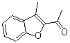 CAS 登录号：23911-56-0， 1-(3-甲基-苯并呋喃基)-乙酮