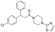 CAS#: 23920-57-2, 3-(4-Chlorophenyl)-3-Phenyl-1-[4-(2-Thiazolyl)-1-Piperazinyl]-1-Propanone