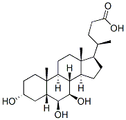 CAS#: 2393-59-1, (3a,5b,6b,7b)-3,6,7-Trihydroxy-Cholan-24-oic acid