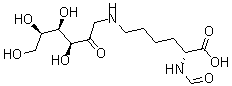 CAS#: 23931-59-1, alpha-N-Formyl-(epsilon-N-1-Deoxy-1-Fructosyl)-L-Lysine