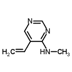 CAS#: 23956-20-9, N-Methyl-5-Vinyl-4-Pyrimidinamine