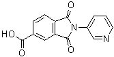 CAS#: 239807-67-1, 1,3-Dioxo-2-(3-Pyridinyl)-5-Isoindolinecarboxylic Acid