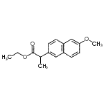 CAS#: 23981-88-6, Ethyl 2-(6-Methoxy-2-Naphthyl)Propanoate