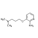 CAS 登录号：24016-02-2， 3-[3-(二甲基氨基)丙氧基]-2-吡啶胺