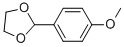 CAS 登录号：2403-50-1， 2-(4-甲氧基苯基)-1,3-二氧戊环