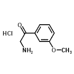 CAS#: 24037-72-7, 2-Amino-1-(3-Methoxyphenyl)Ethanone Hydrochloride (1:1)