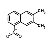 CAS#: 24055-47-8, 6,7-Dimethyl-1-Nitronaphthalene