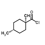 CAS#: 24097-72-1, trans-1,4-Dimethylcyclohexanecarbonyl Chloride