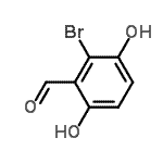 CAS#: 241127-72-0, 2-Bromo-3,6-Dihydroxybenzaldehyde
