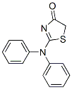 CAS 登录号：24147-49-7， 2-(二苯基氨基)噻唑-4(5H)-酮