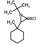 CAS#: 24161-49-7, 3-(1-Methylcyclohexyl)-1-(2-Methyl-2-Propanyl)-2-Aziridinone