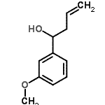 CAS 登录号：24165-65-9， 1-(3-甲氧基苯基)-3-丁烯-1-醇