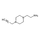 CAS#: 24201-64-7, 2-[4-(2-Propyn-1-Yl)-1-Piperazinyl]Ethanamine