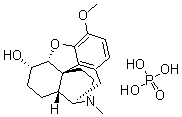 CAS#: 24204-13-5, 4,5alpha-Epoxy-3-Methoxy-17-Methyl-Morphinan-6alpha-Ol Phosphate (1:1) (Salt)