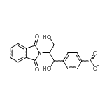 CAS#: 24223-70-9, 2-[1,3-Dihydroxy-1-(4-Nitrophenyl)-2-Propanyl]-1H-Isoindole-1,3(2H)-Dione