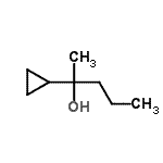CAS#: 24230-08-8, 2-Cyclopropyl-2-Pentanol