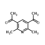 CAS#: 24234-61-5, 1,1'-(2,6-Dimethyl-3,5-Pyridinediyl)Diethanone
