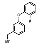 CAS 登录号：242812-04-0， 1-[3-(溴甲基)苯氧基]-2-氟苯