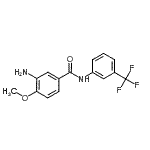 CAS#: 24304-49-2, 3-Amino-4-Methoxy-N-[3-(Trifluoromethyl)Phenyl]Benzamide