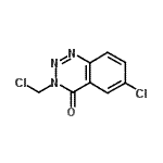 CAS#: 24310-42-7, 6-Chloro-3-(Chloromethyl)-1,2,3-Benzotriazin-4(3H)-One