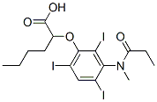 CAS#: 24340-27-0, 2-[[3-(N-Methylpropanoylamino)-2,4,6-Triiodophenyl]Oxy]Hexanoic Acid