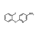 CAS#: 243644-24-8, 6-(2-Fluorophenoxy)-3-Pyridinamine