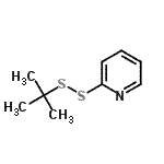 CAS#: 24367-44-0, 2-[(2-Methyl-2-Propanyl)Disulfanyl]Pyridine