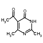 CAS 登录号：24392-26-5， 5-乙酰基-2,6-二甲基-4(1H)-嘧啶酮