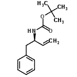CAS#: 244092-76-0, 2-Methyl-2-Propanyl [(2R)-1-Phenyl-3-Buten-2-Yl]Carbamate