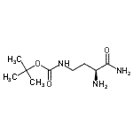 CAS#: 244185-30-6, 2-Methyl-2-Propanyl [(3S)-3,4-Diamino-4-Oxobutyl]Carbamate