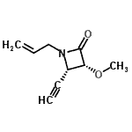 CAS#: 244249-28-3, (3R,4S)-1-Allyl-4-Ethynyl-3-Methoxy-2-Azetidinone