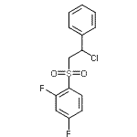 CAS#: 244278-68-0, 1-[(2-Chloro-2-Phenylethyl)Sulfonyl]-2,4-Difluorobenzene