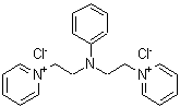 CAS#: 24447-83-4, 1,1'-[(Phenylimino)Di-2,1-Ethanediyl]Dipyridinium Dichloride