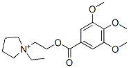 CAS#: 24468-02-8, 1-Ethyl-1-[2-[(3,4,5-Trimethoxybenzoyl)Oxy]Ethyl]Pyrrolidinium