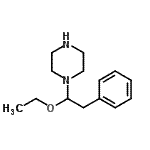 CAS#: 24475-54-5, 1-(1-Ethoxy-2-Phenylethyl)Piperazine