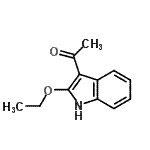 CAS#: 244757-39-9, 1-(2-Ethoxy-1H-Indol-3-Yl)Ethanone