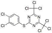 CAS#: 24478-10-2, 2-[(3,4-Dichlorophenyl)Thio]-4,6-Bis(Trichloromethyl)-1,3,5-Triazine