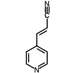 CAS#: 24490-79-7, (2E)-3-(4-Pyridinyl)Acrylonitrile