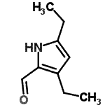CAS#: 245035-90-9, 3,5-Diethyl-1H-Pyrrole-2-Carbaldehyde