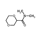 CAS#: 24532-40-9, N,N-Dimethyl-1,4-Dioxane-2-Carboxamide