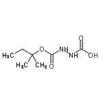 CAS#: 24537-38-0, 2-{[(2-Methyl-2-Butanyl)Oxy]Carbonyl}Hydrazinecarboxylic Acid