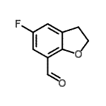 CAS#: 245762-36-1, 5-Fluoro-2,3-Dihydro-1-Benzofuran-7-Carbaldehyde