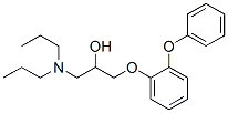 CAS 登录号：24588-96-3， 1-(二丙基氨基)-3-(2-苯氧基苯氧基)-2-丙醇