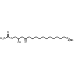 CAS#: 24607-10-1, 2-Hydroxy-4-Oxo-16-Heptadecyn-1-Yl Acetate