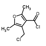 CAS#: 246178-78-9, 4-(Chloromethyl)-2,5-Dimethyl-3-Furoyl Chloride